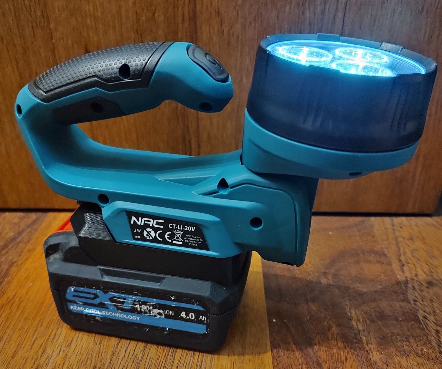 Adapter NAC, ITAMATI na baterie Erbauer EXT
