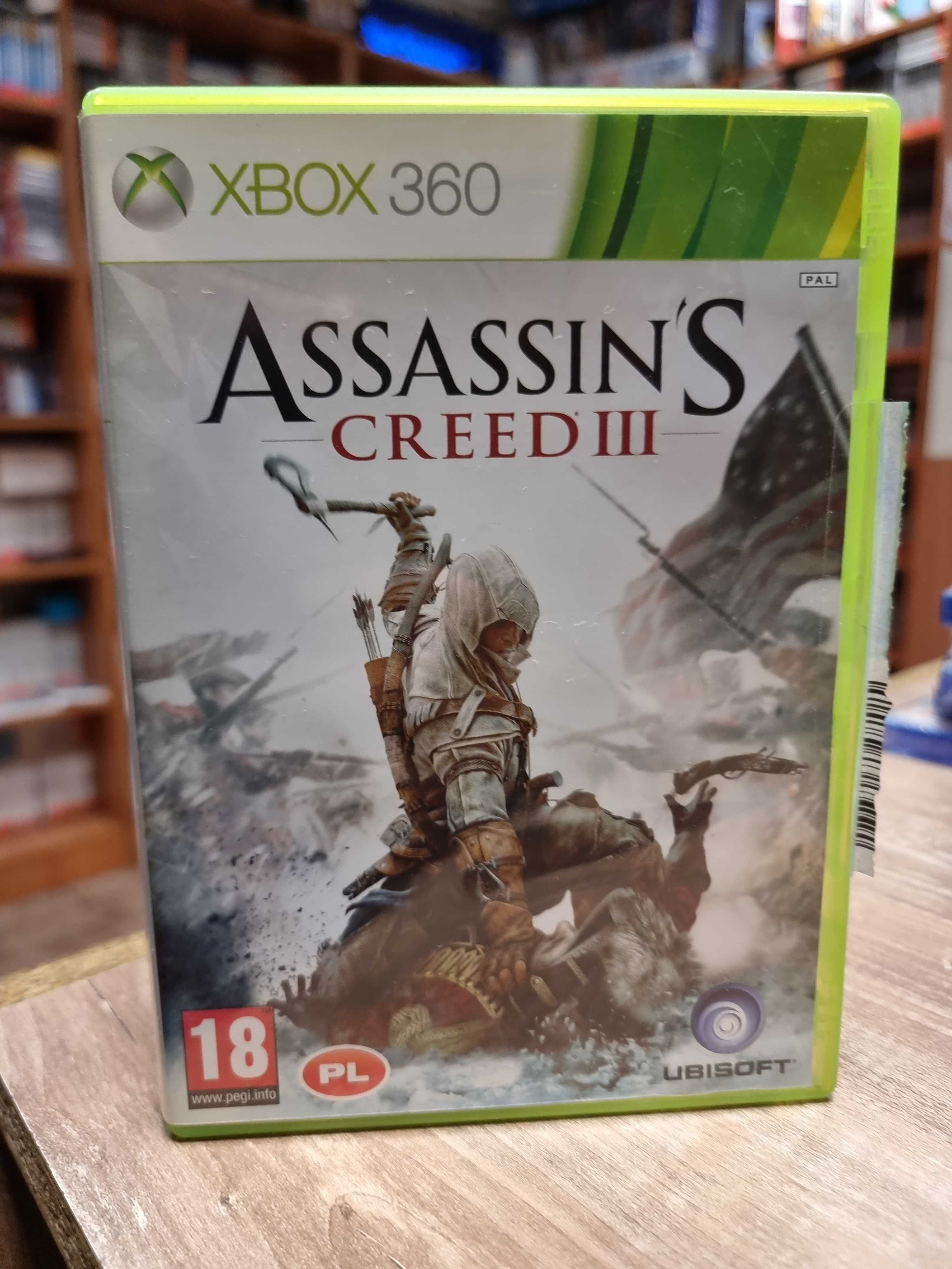 Assassin's Creed III X360 3xPL SklepRetroWWA Wysyłka Wymiana