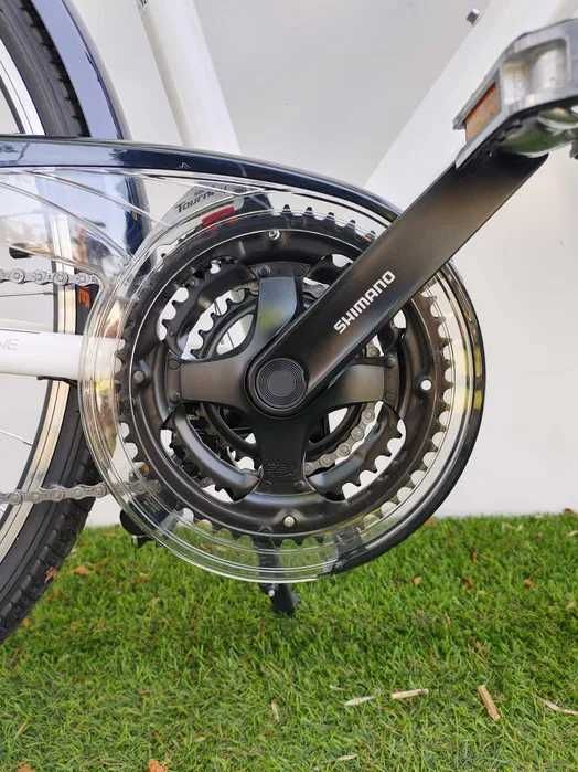 ROMET WAGANT 1 Shimano Altus Amortyzator Biały 19'' Rama 28'' Koła