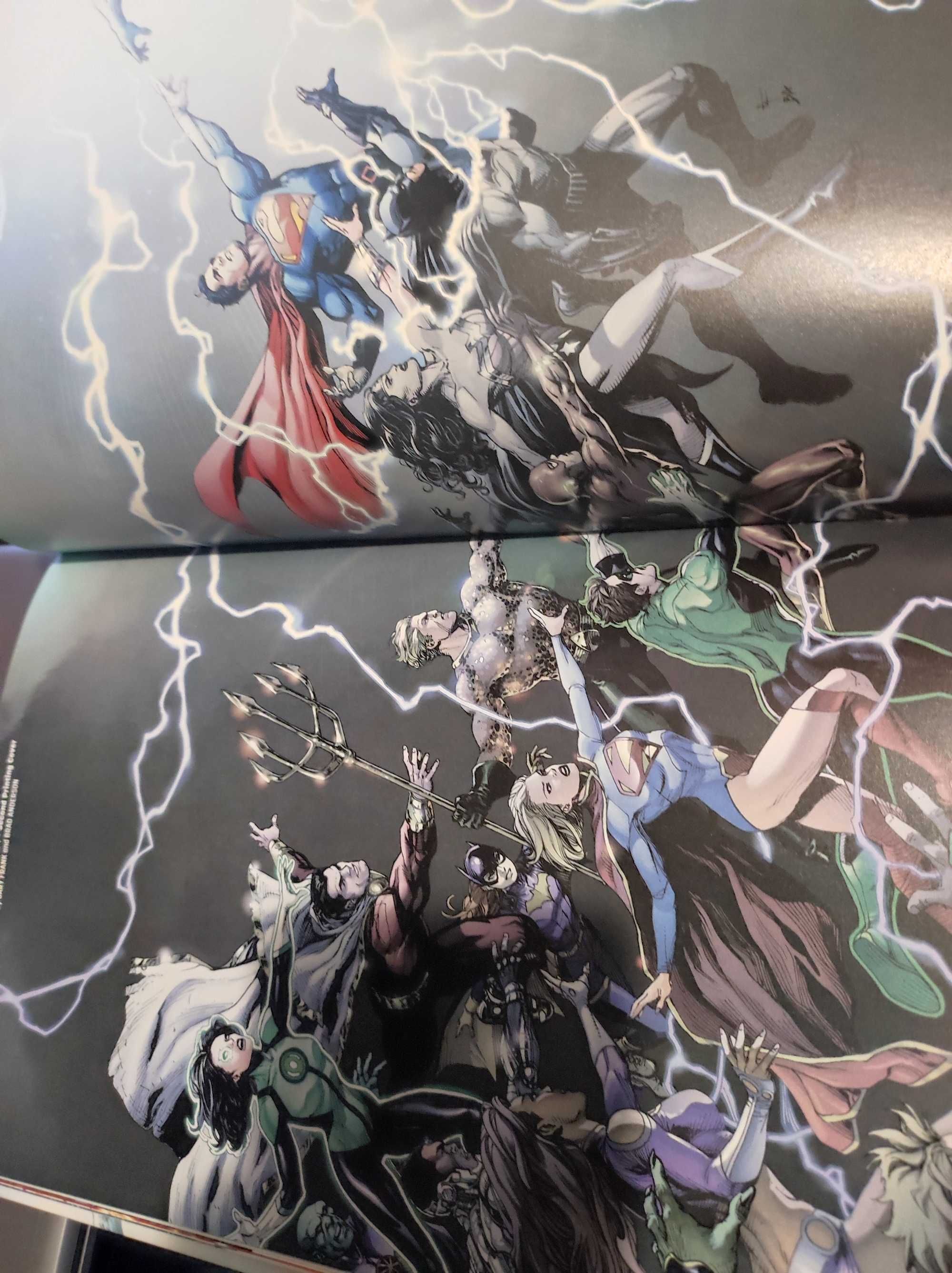 DC Universe Rebirth deluxe edition autografada