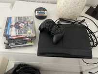 Ps3 + jogos + comandos