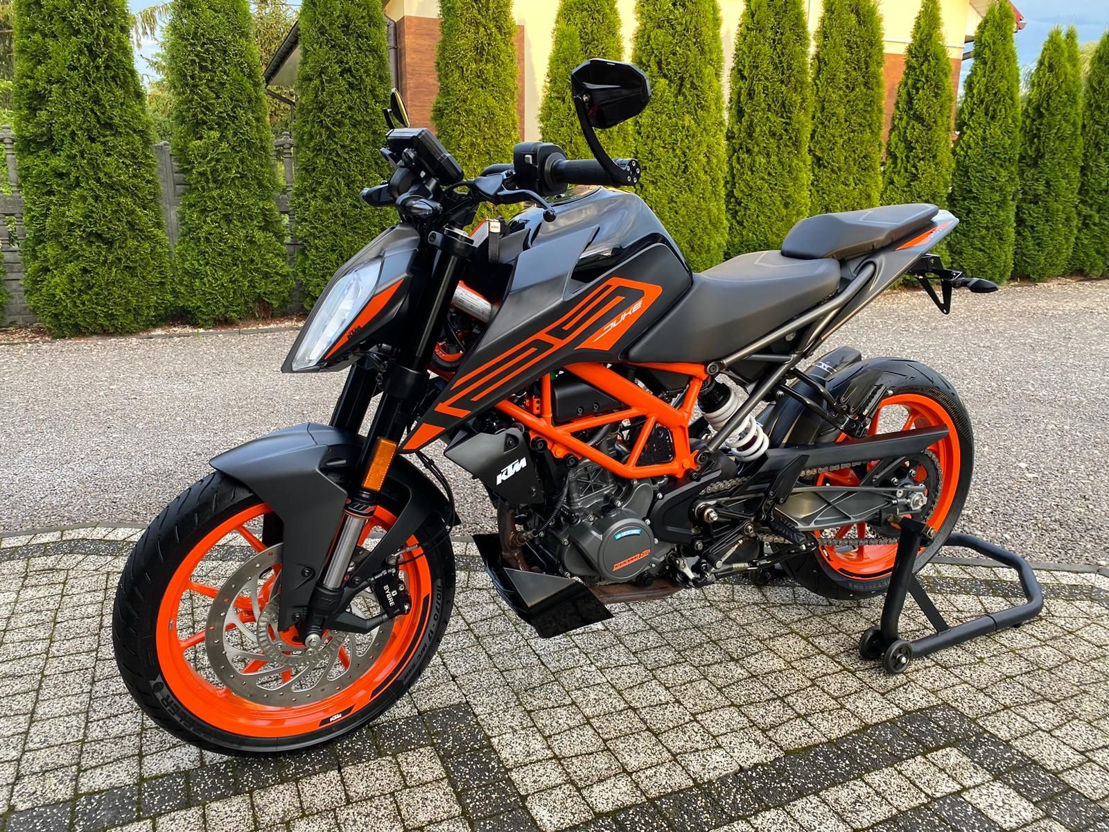 KTM Duke 125 ABS 2021r NOWY MODEL AKRAPOVIC 12.000km IDEALNY kat.b a1