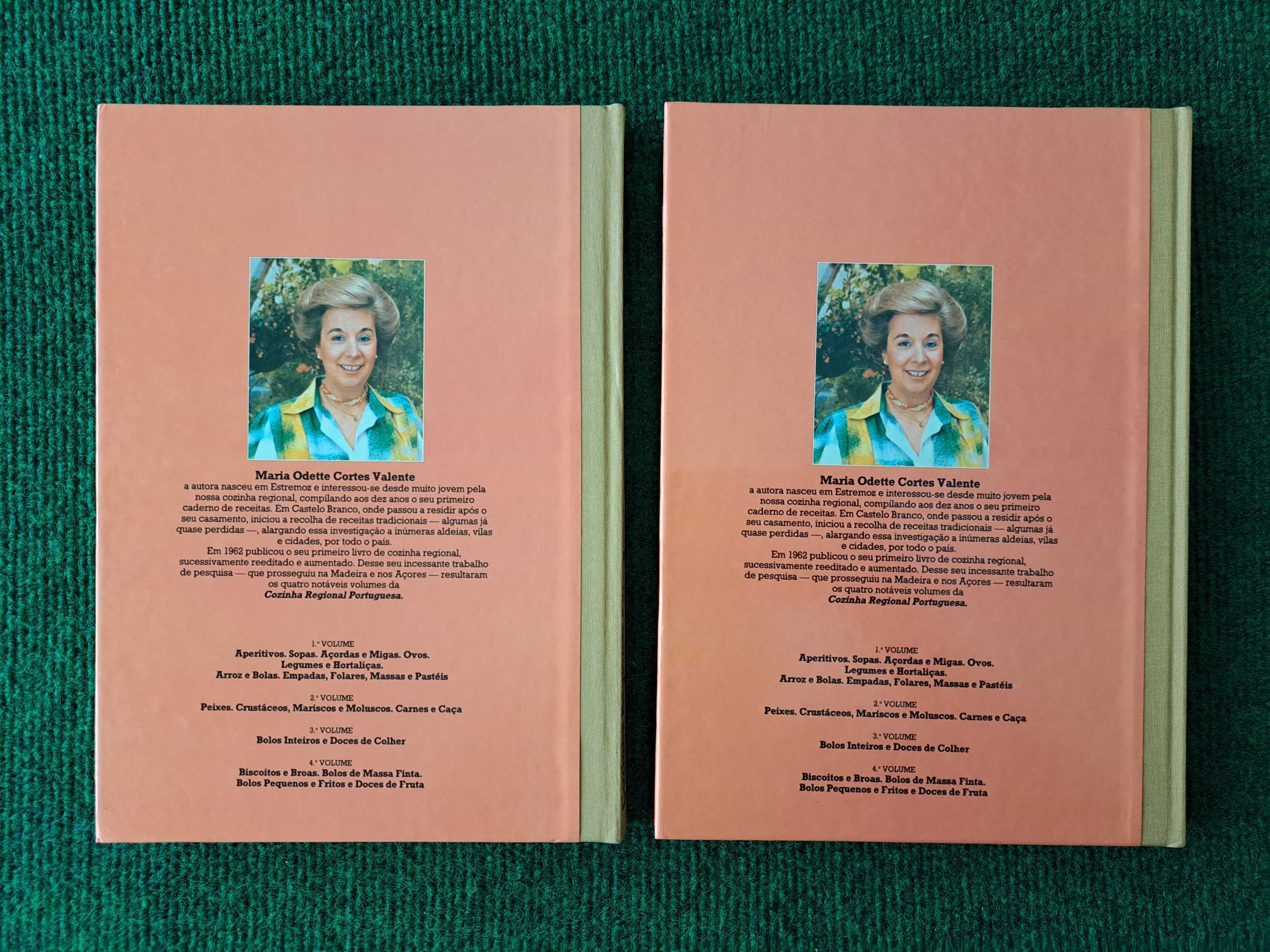 Cozinha Regional Portuguesa - Vols. 1 e 3 - M. Odete Cortes Valente