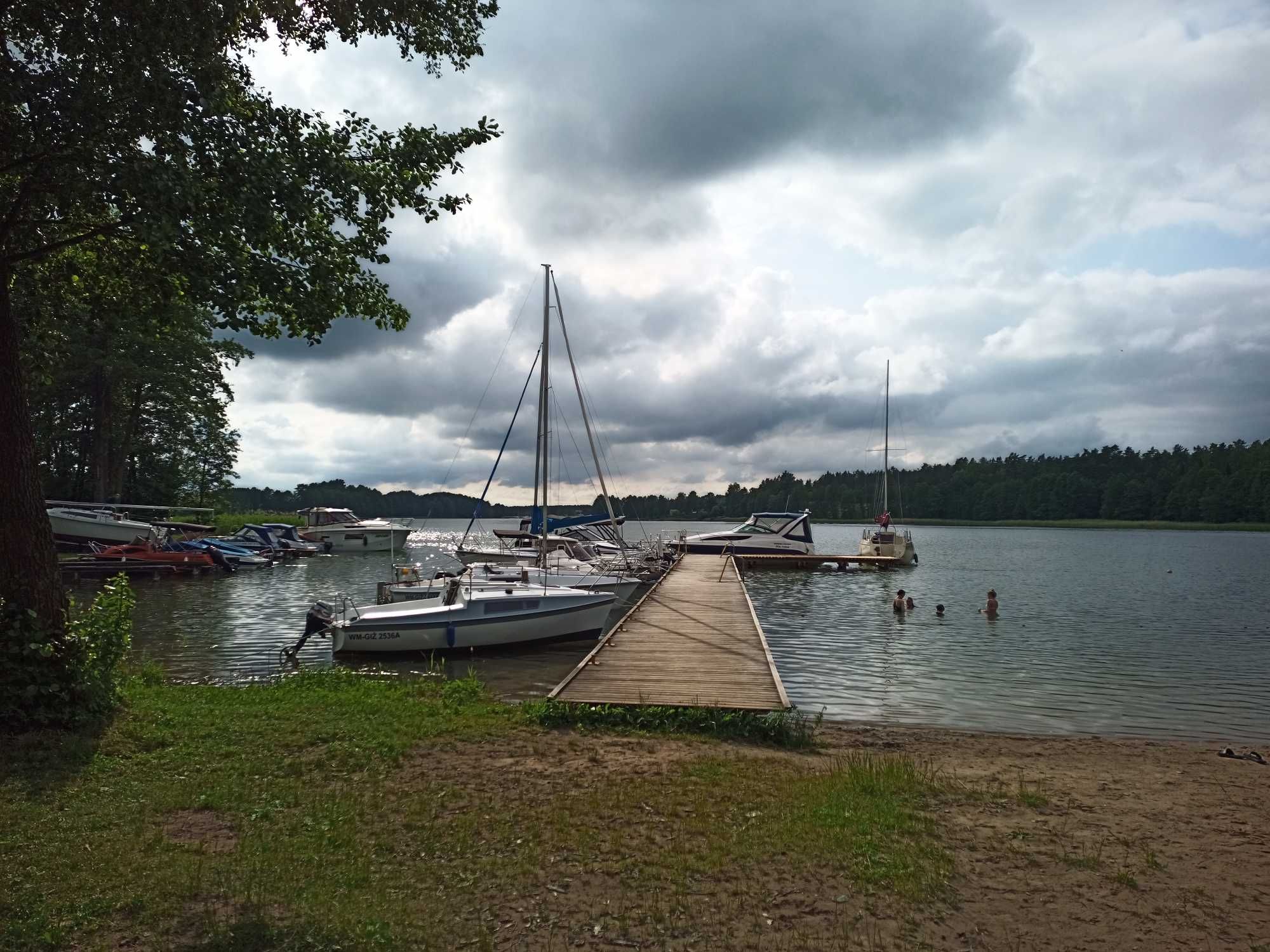 Mazury - Dom letniskowy  - Giżycko szlak WJM jezioro Tajty