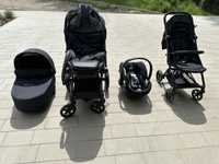 Cybex Priam Matt Black- zestaw