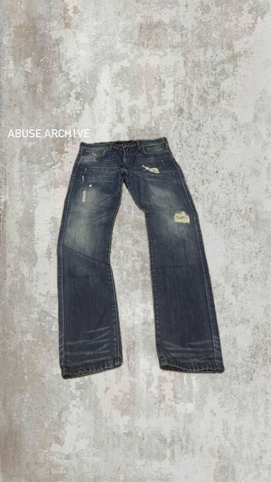 LTB distess blue jeans vintage archive 2000s джинсы синие винтажные
