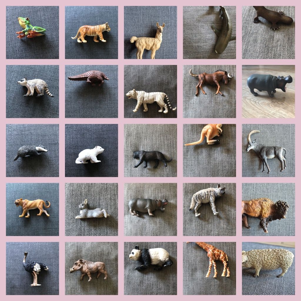 Ogromny zbiór figurek schleich-collecta