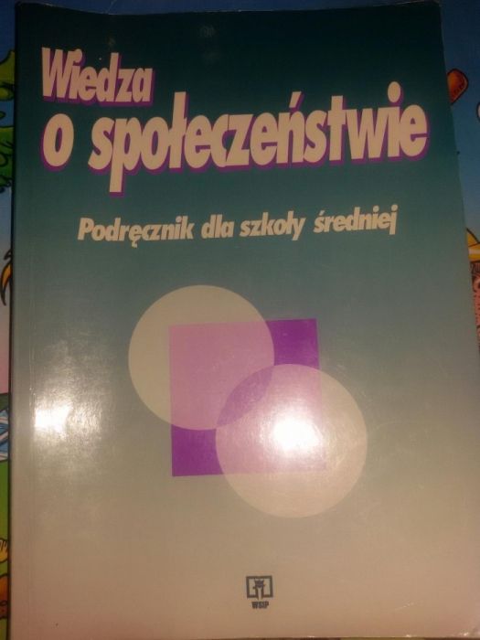 Książka Wiedza o społeczeństwie pod red. K.A. Wojtaszczaka