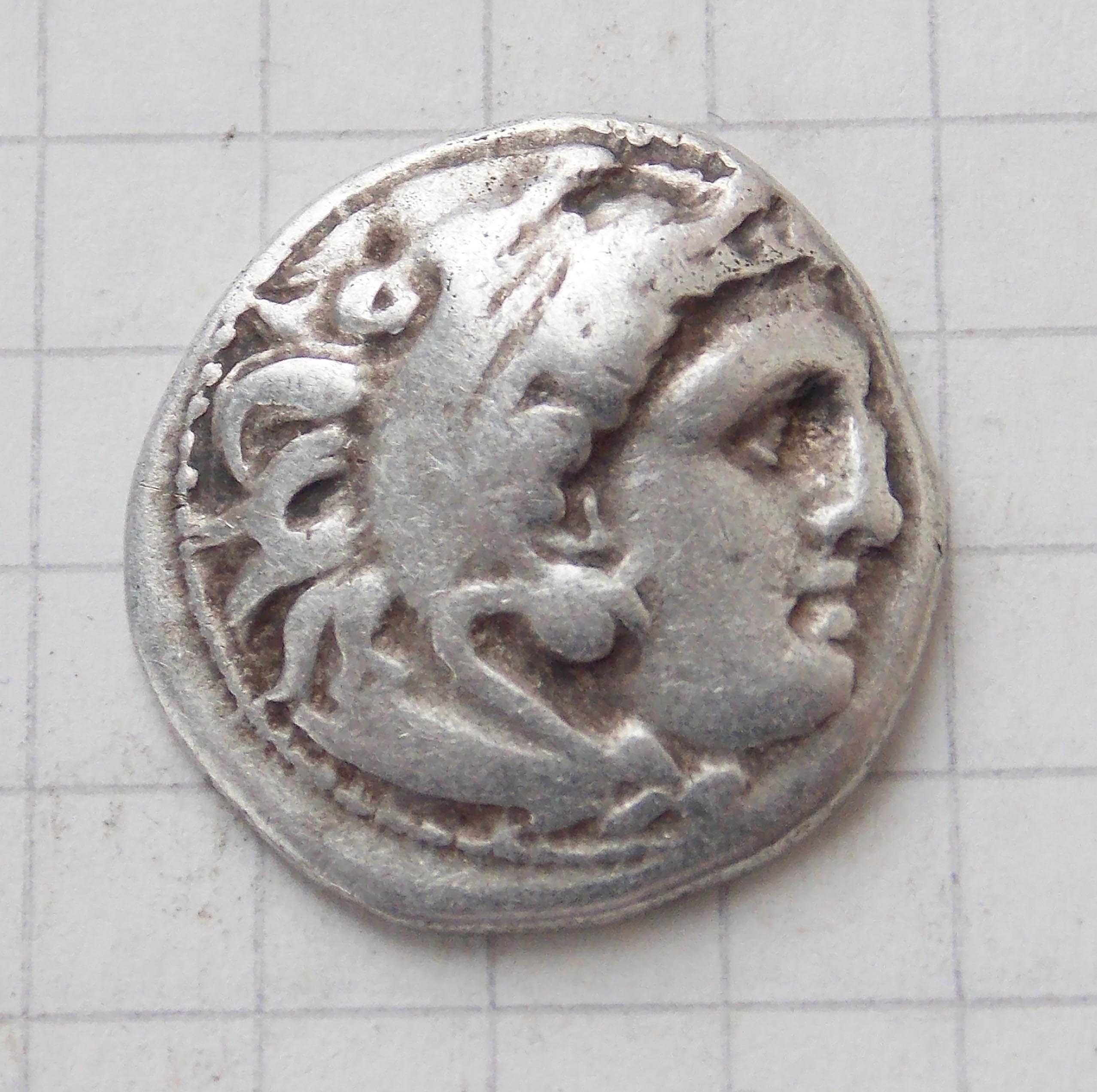 Фракійські Царі. Лісімах (305-281 рр. до н. е.). Драхма. Теос.