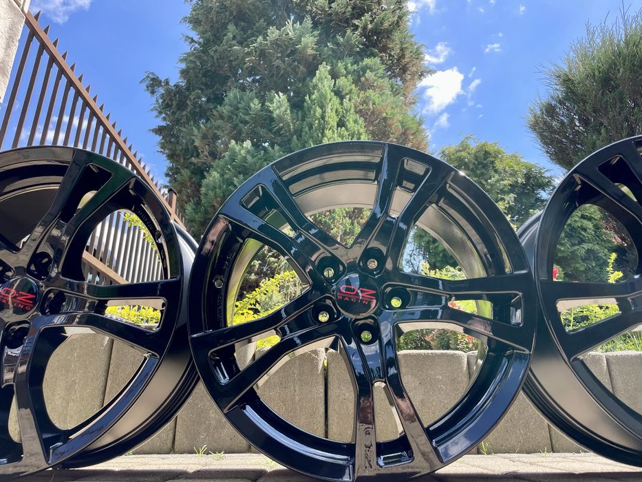 czarne vw 17 5x112 golf V VI seat leon skoda octavia audi a3 8p oz