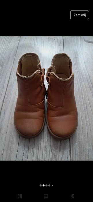 Buty na jesień naturino 24 botki