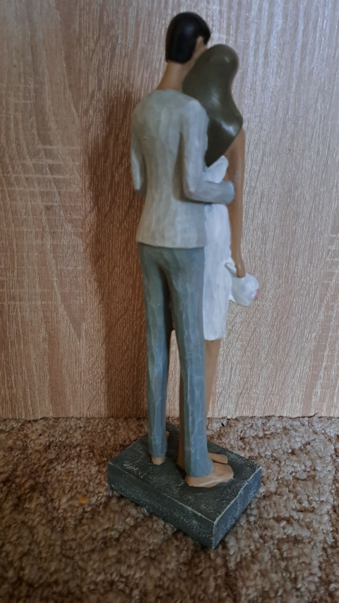 Figurka zakochana para prezent na ślub weselny zakochani młoda para