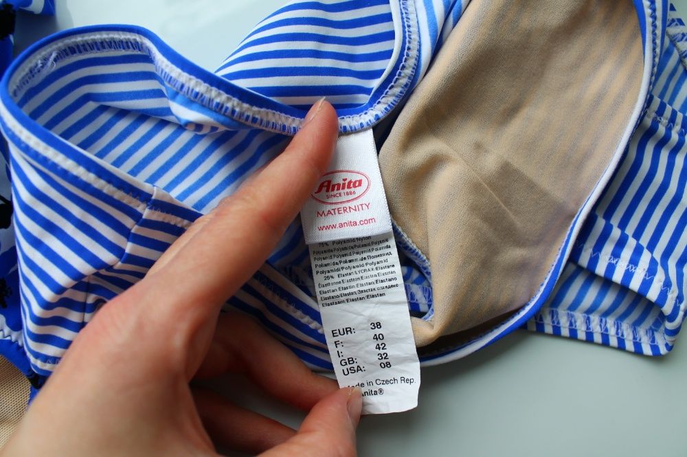 Купальник для вагітних Anita 38 р Чашка Е (танкіні) танкини