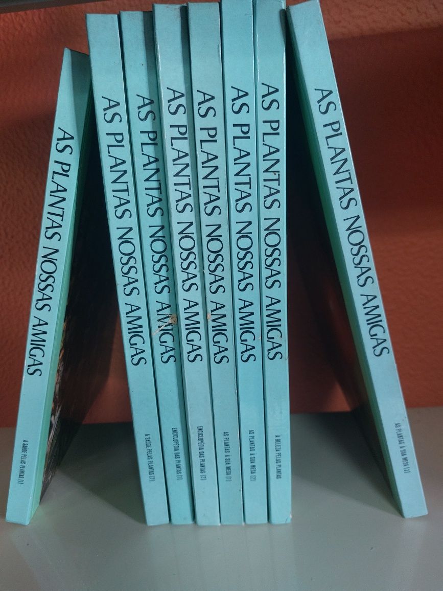 As plantas nossas amigas 8 volumes