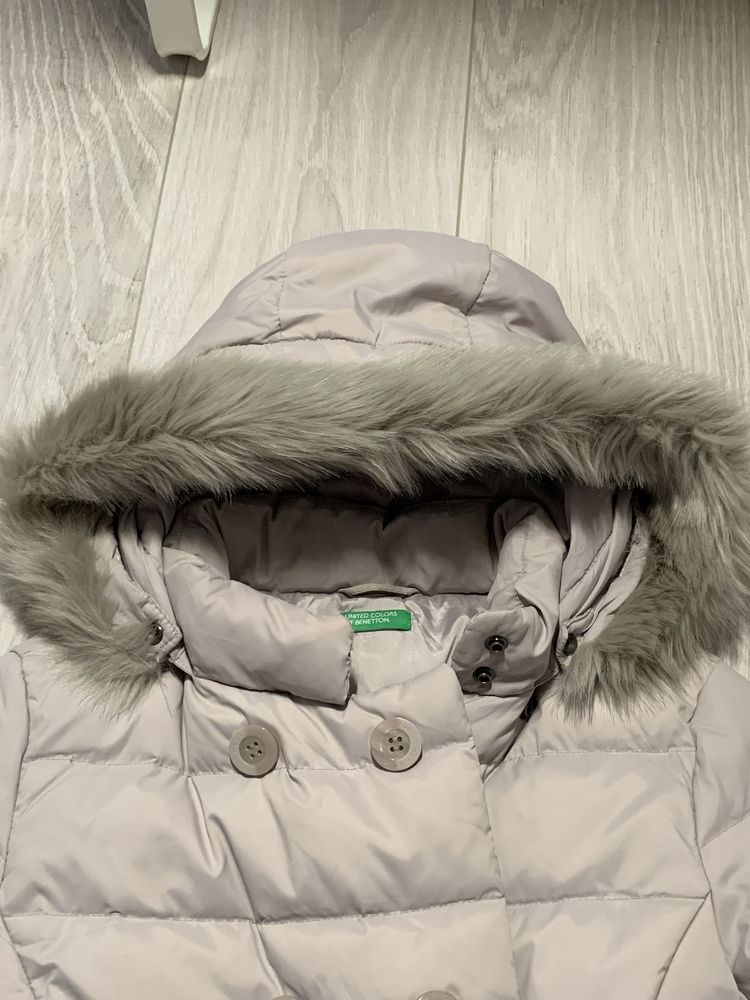 зимова дитяча куртка benetton