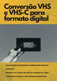 Conversão VHS para Digital