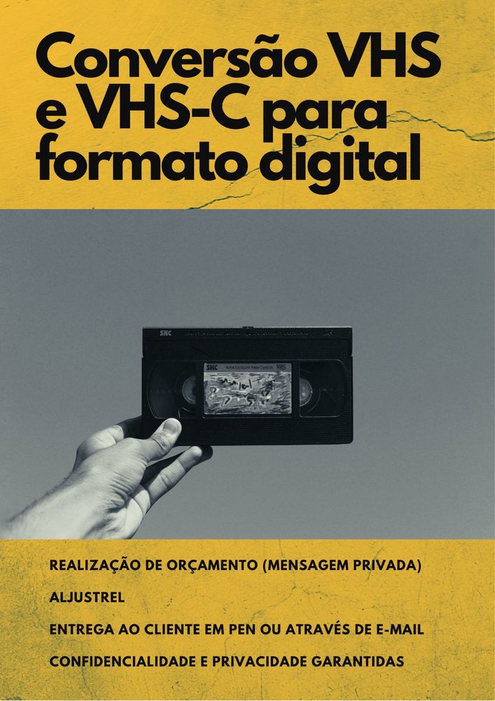 Conversão VHS para Digital