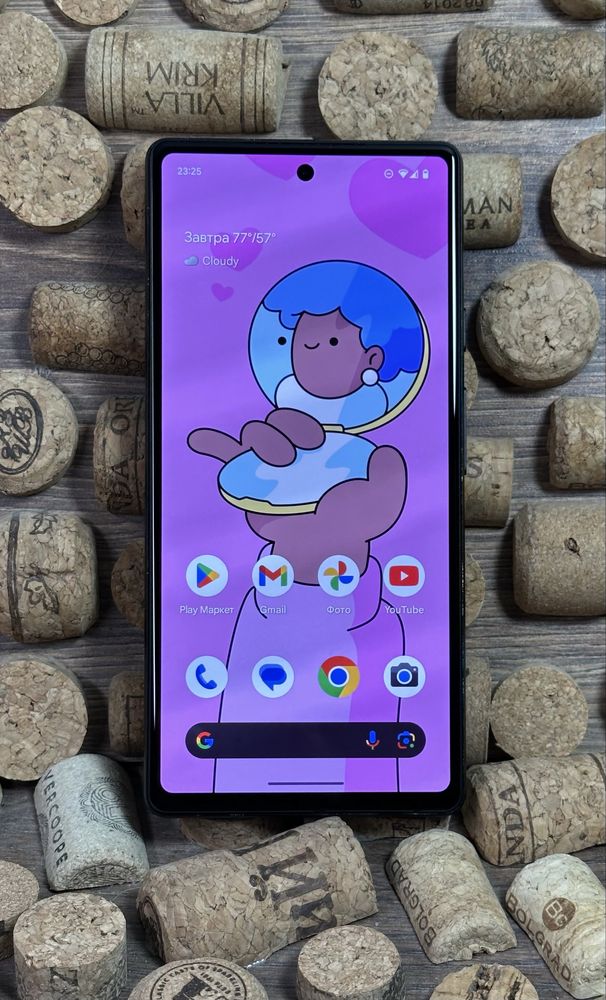 Google Pixel 6a 6/128gb Charcoal. Soft Unlock. Новий!
