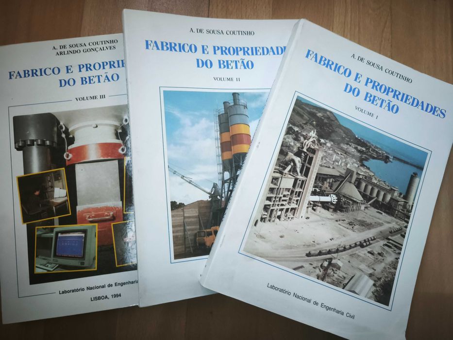 manual de fabrico e propriedades do betão.