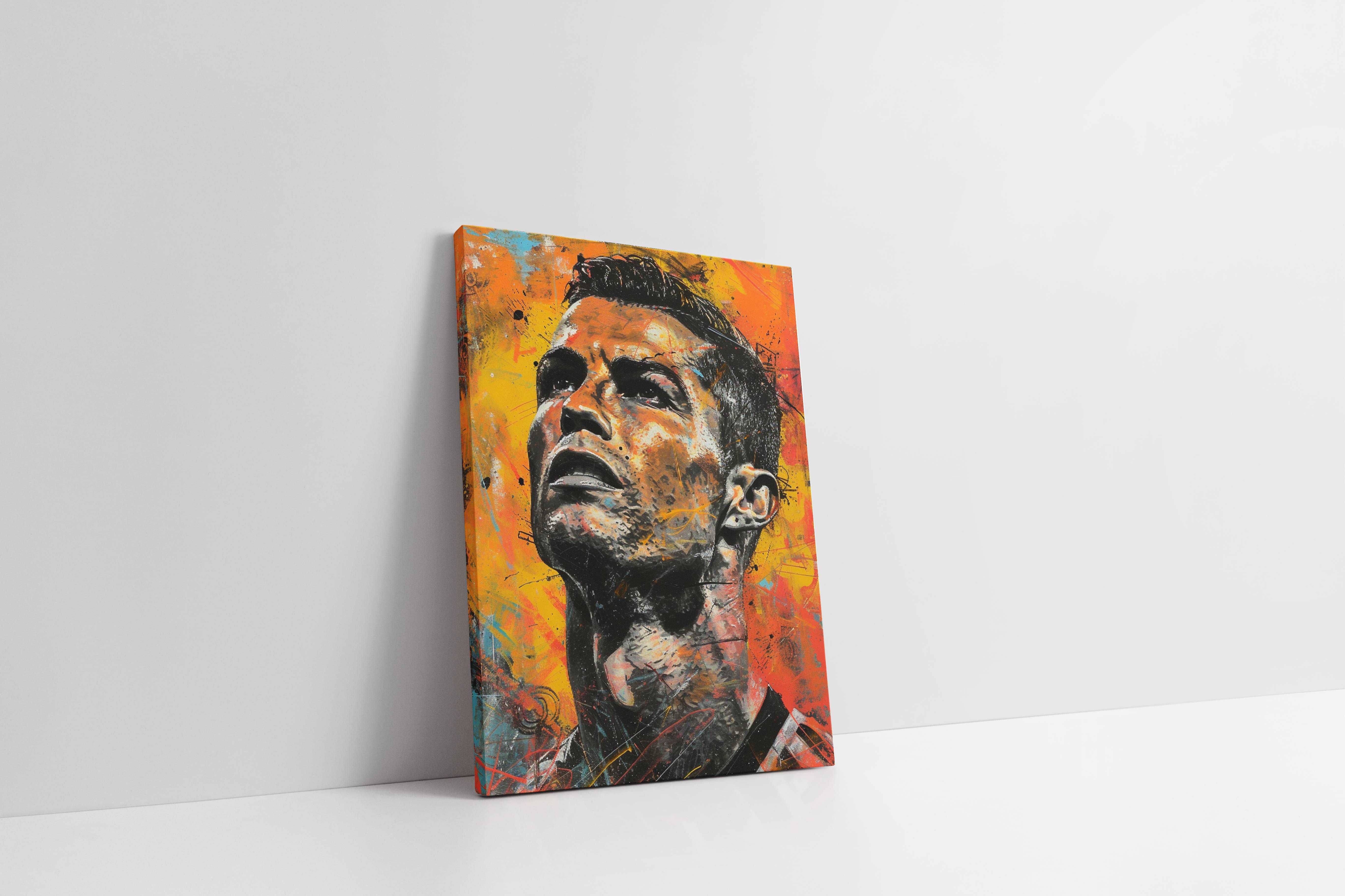 Obraz na płótnie Cristiano Ronaldo CR7 nowoczesny 75x100