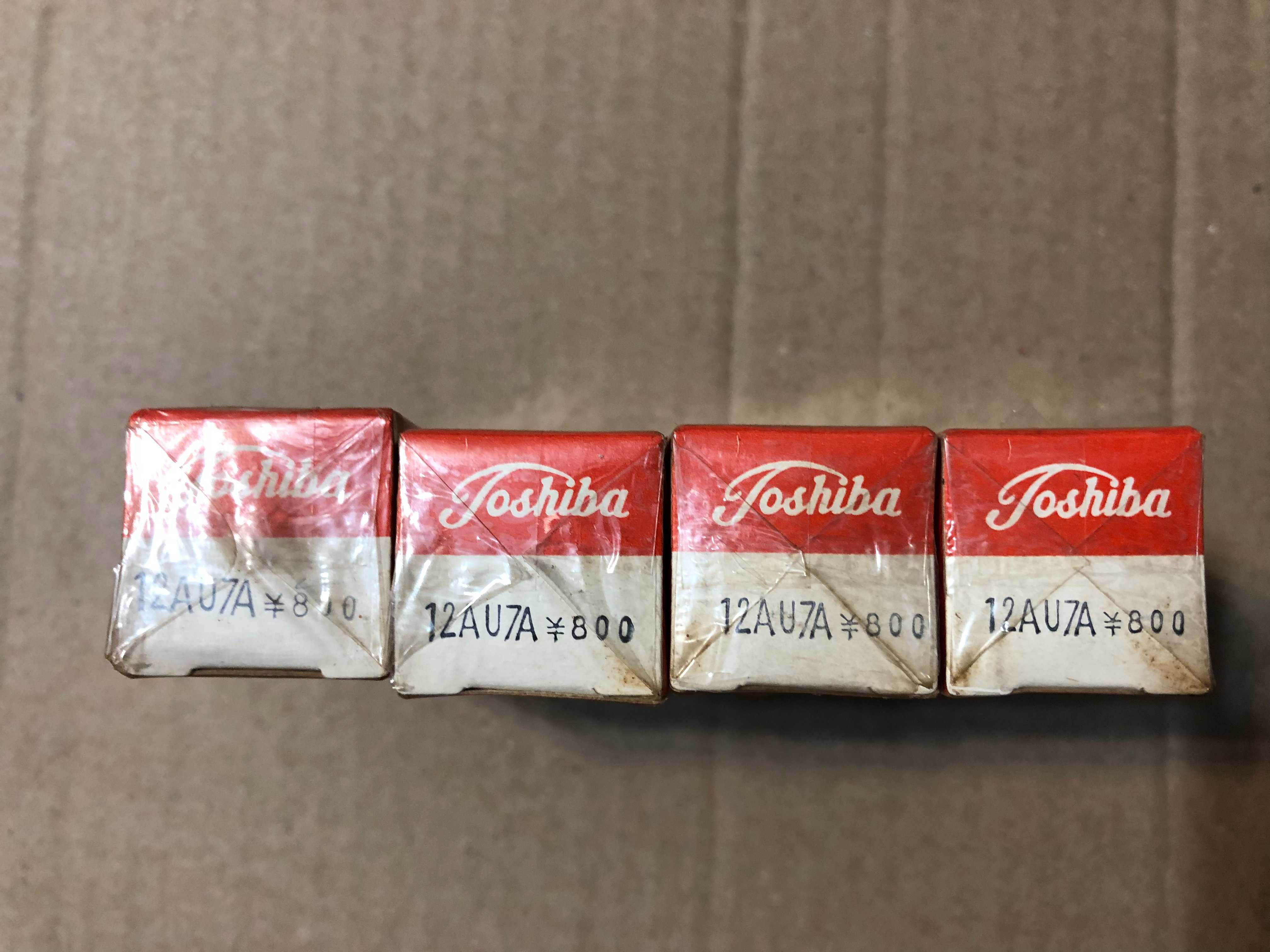 Toshiba 12AU7A (ECC82 / 12AU7) – Para Lamp Fabrycznie Nowe