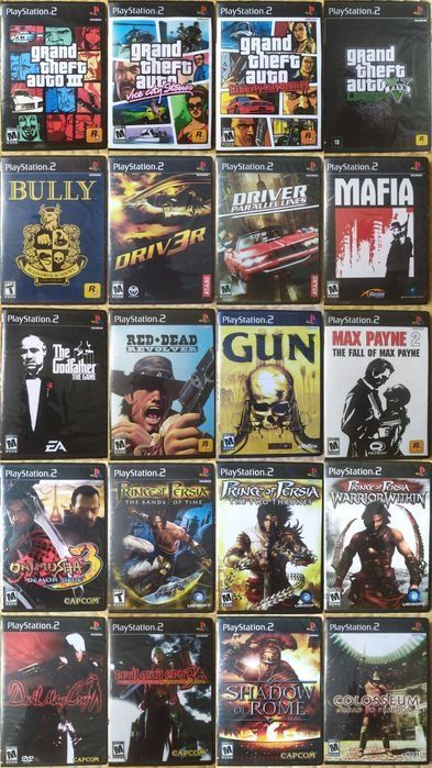 Нові Диски з іграми для Sony Playstation 2/PS2/ПС2/ps2/пс2.