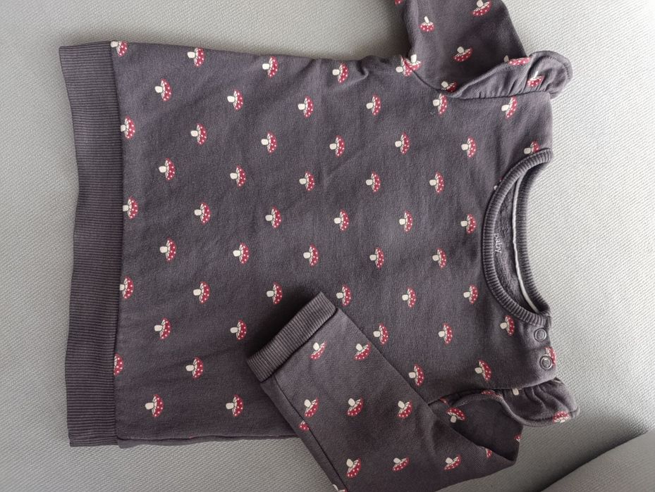 Bluza niemowlęca, dziewczęca, C&A, roz. 9-12 m, 80cm