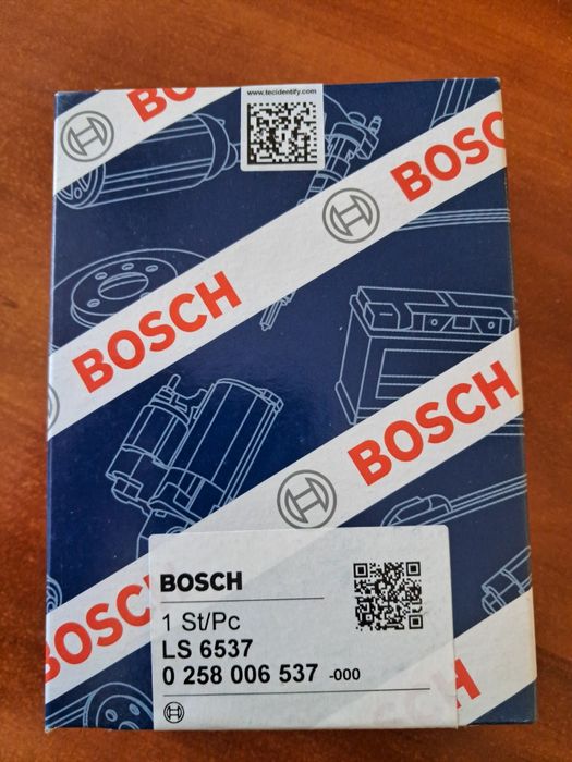 Лямбда-зонд BOSCH Made in Germany. ВАЗ 1,5 i / 1,7 (ЄВРО-II, ЄВРО-III)