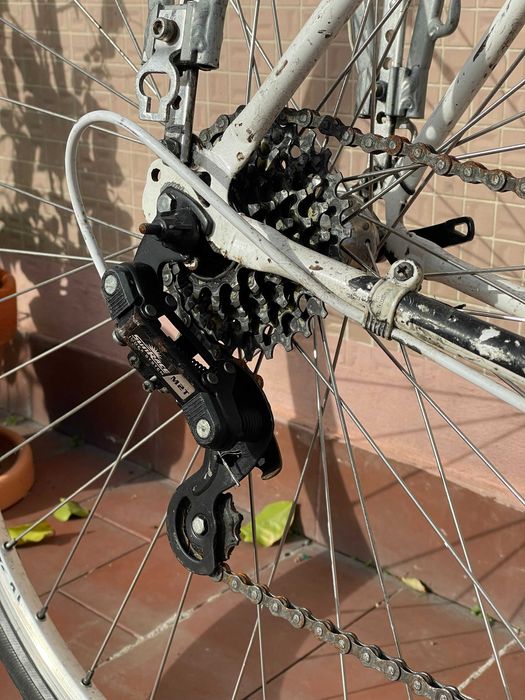 Bicicleta de estrada vintage dos anos 80