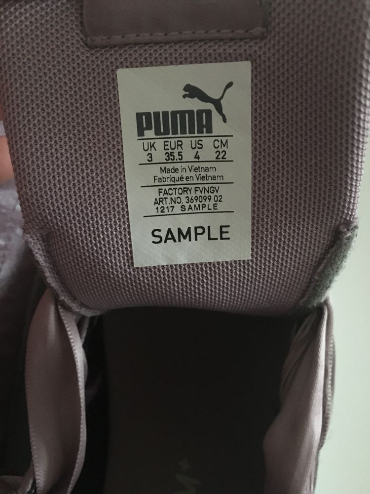 Puma sneakersy r.35,5 na grubszej podeszwie
