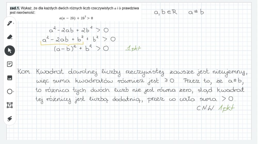 korepetycje ONLINE ze studentką matematyki - pomoc na koniec roku