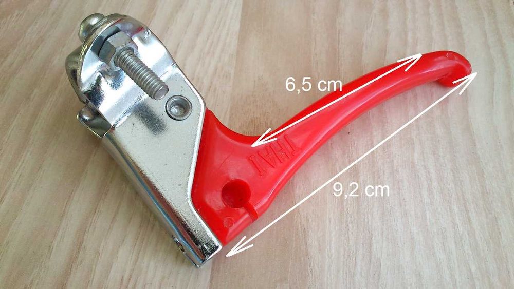 Klamka hamulcowa dziecięca czerwona dźwignia do rowerka Cars Speed