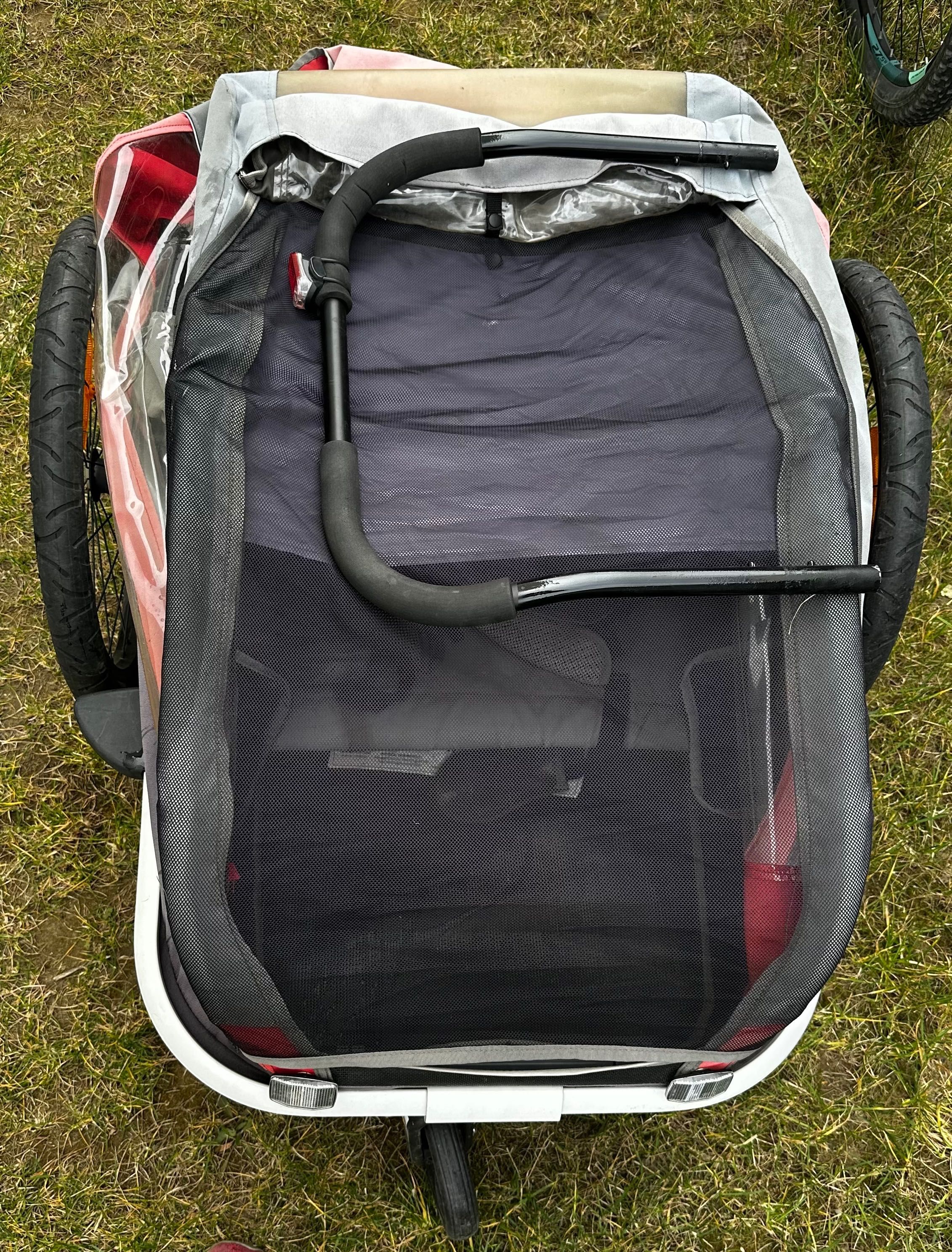 Przyczepka rowerowa Hamax, 2 osoby
