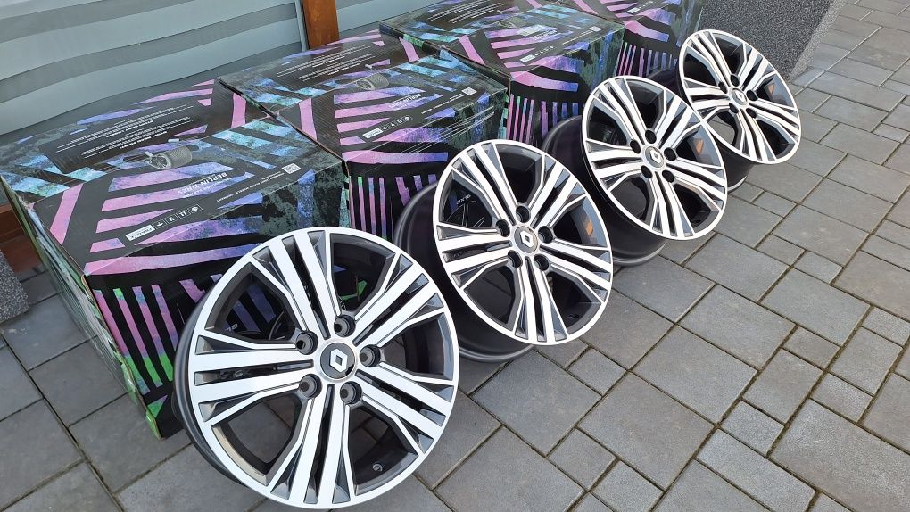 Nowe Alufelgi 5x114,3 r16 Renault Trafic Vivaro Megane Kadjar Duster