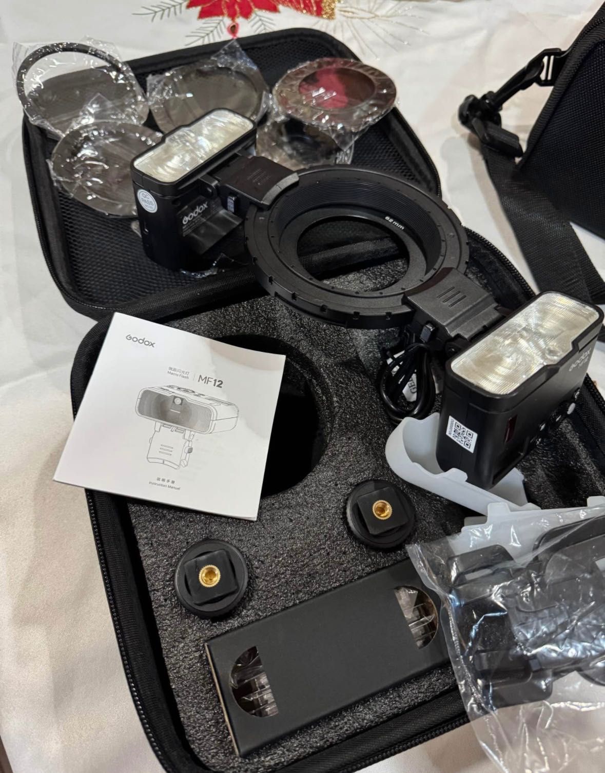 Kit Flash Anelar GODOX Macro Mf-12
