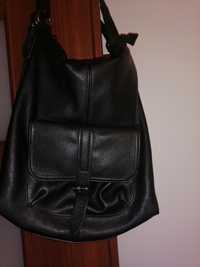 Plecak torebka na ramię 2 w 1 kolor czarny