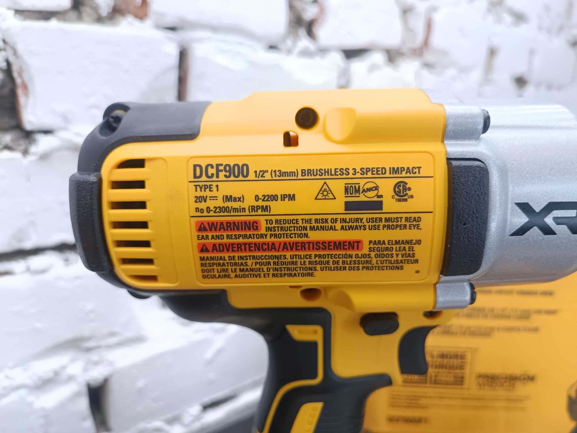 Гайковерт DeWALT 20V DCF900 DCF900P1 Made in Mexico з США