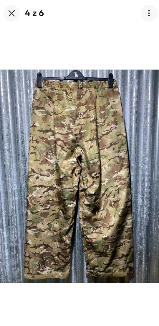 Spodnie na ryby lud do lasu Multicam Waterproof roz. XL