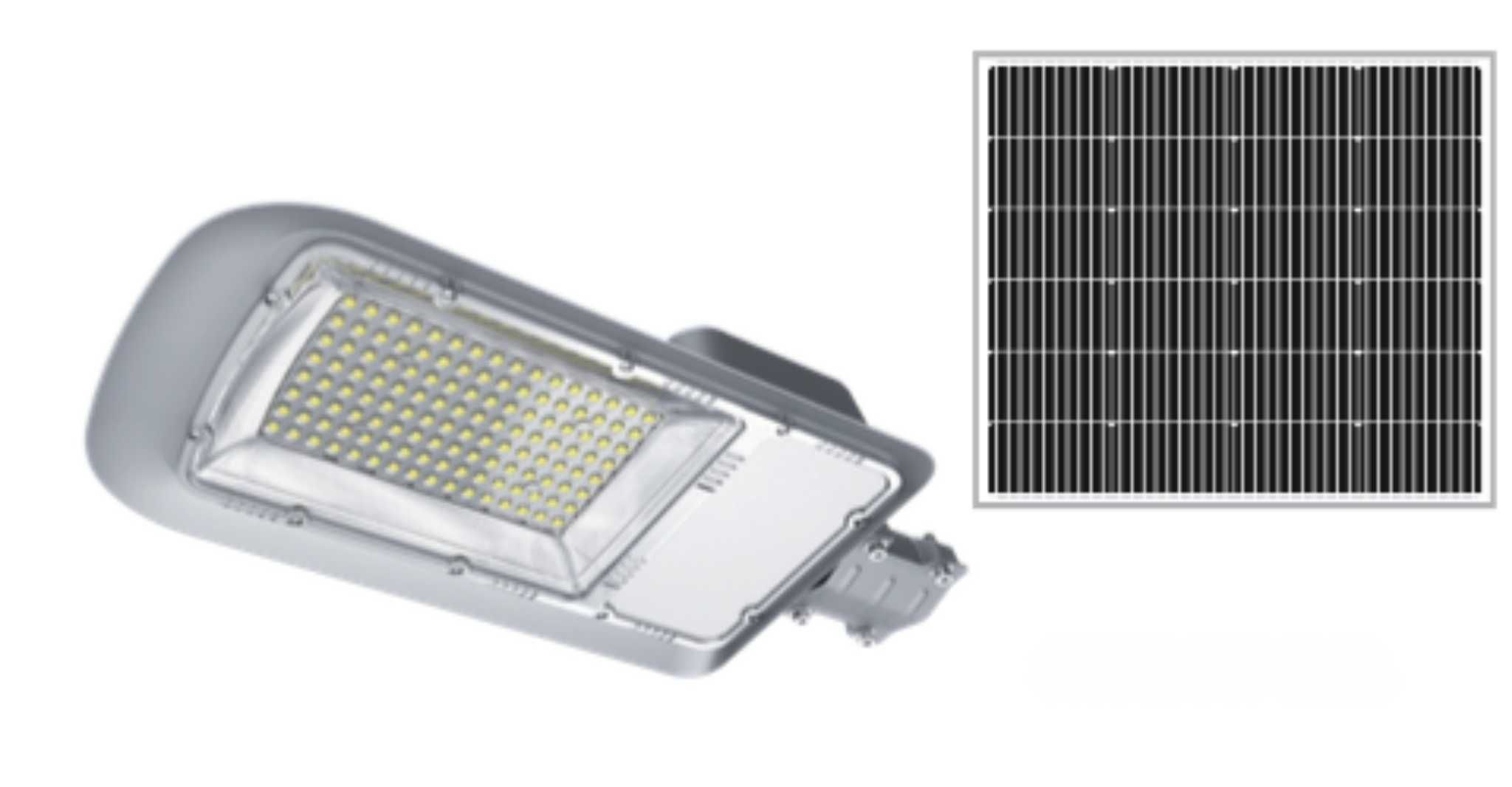 Lampa Solarna Uliczna 3000lm + panel fotowoltaiczny 65W BESSLER.PL