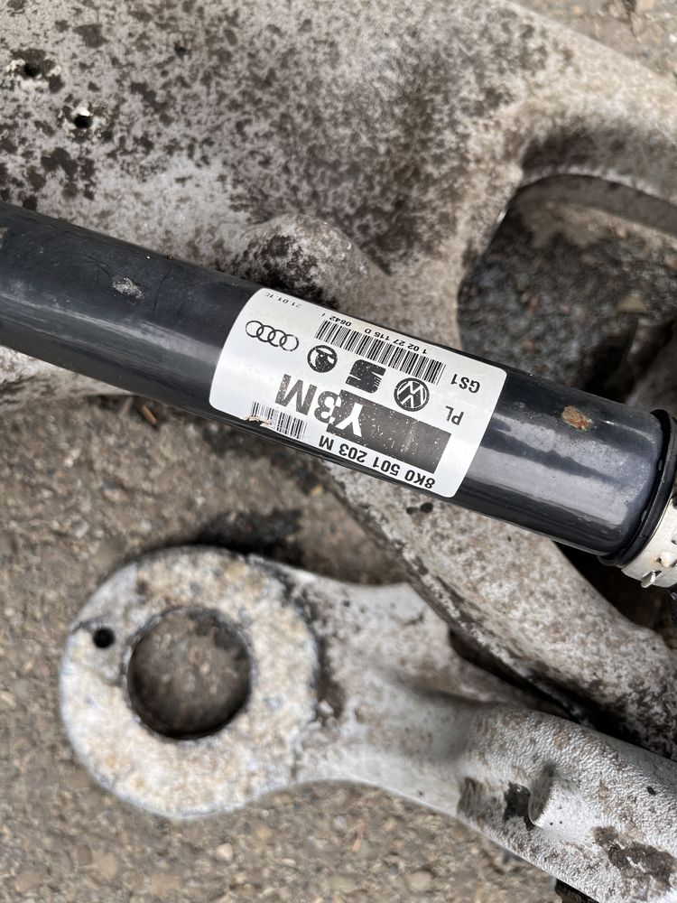 Zwrotnice komplet Audi a5 a4 b8 8t wahacze pół oś mechanizm quattro
