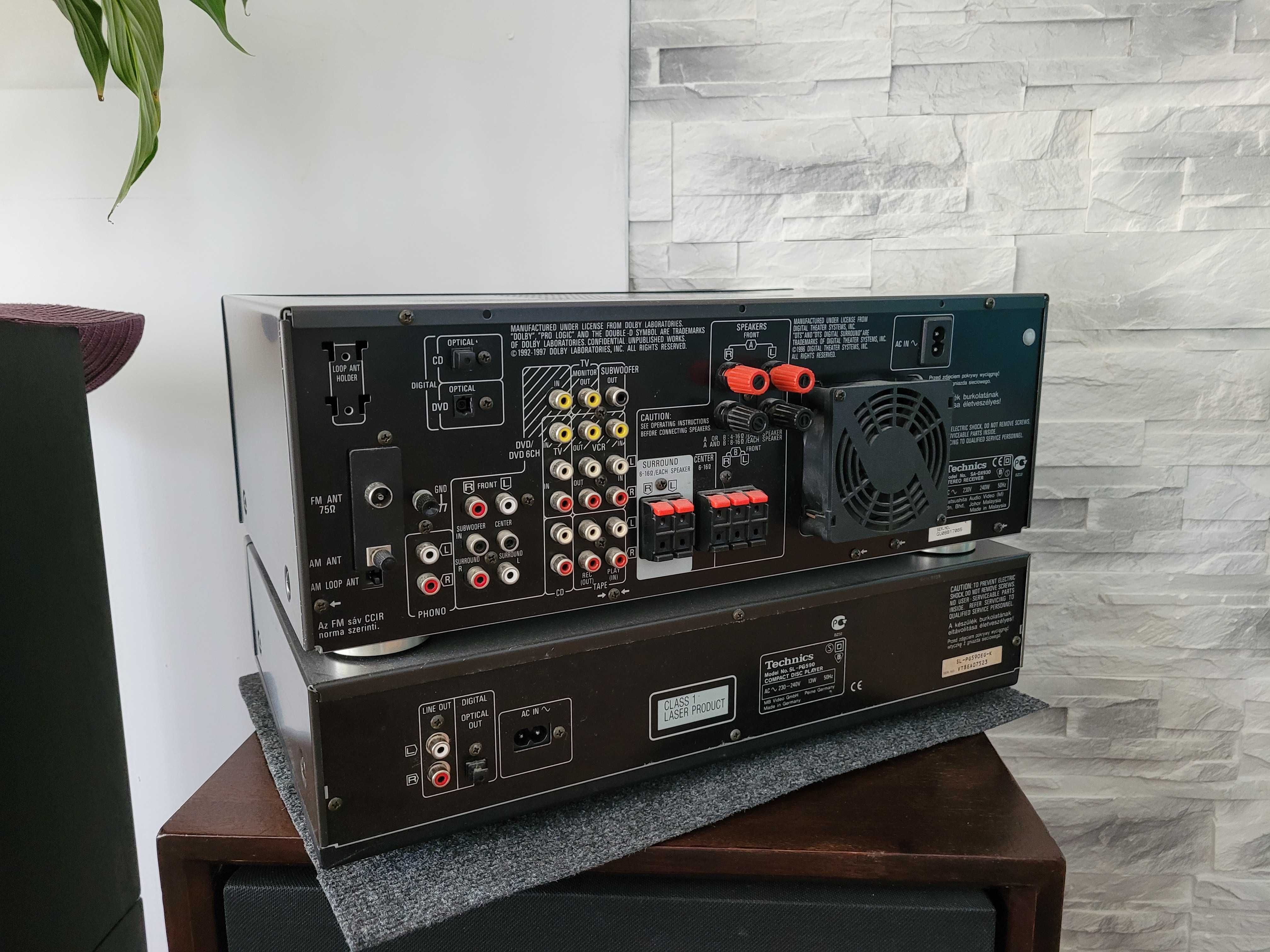 Amplituner Technics SA DX 930 +CD+pilot