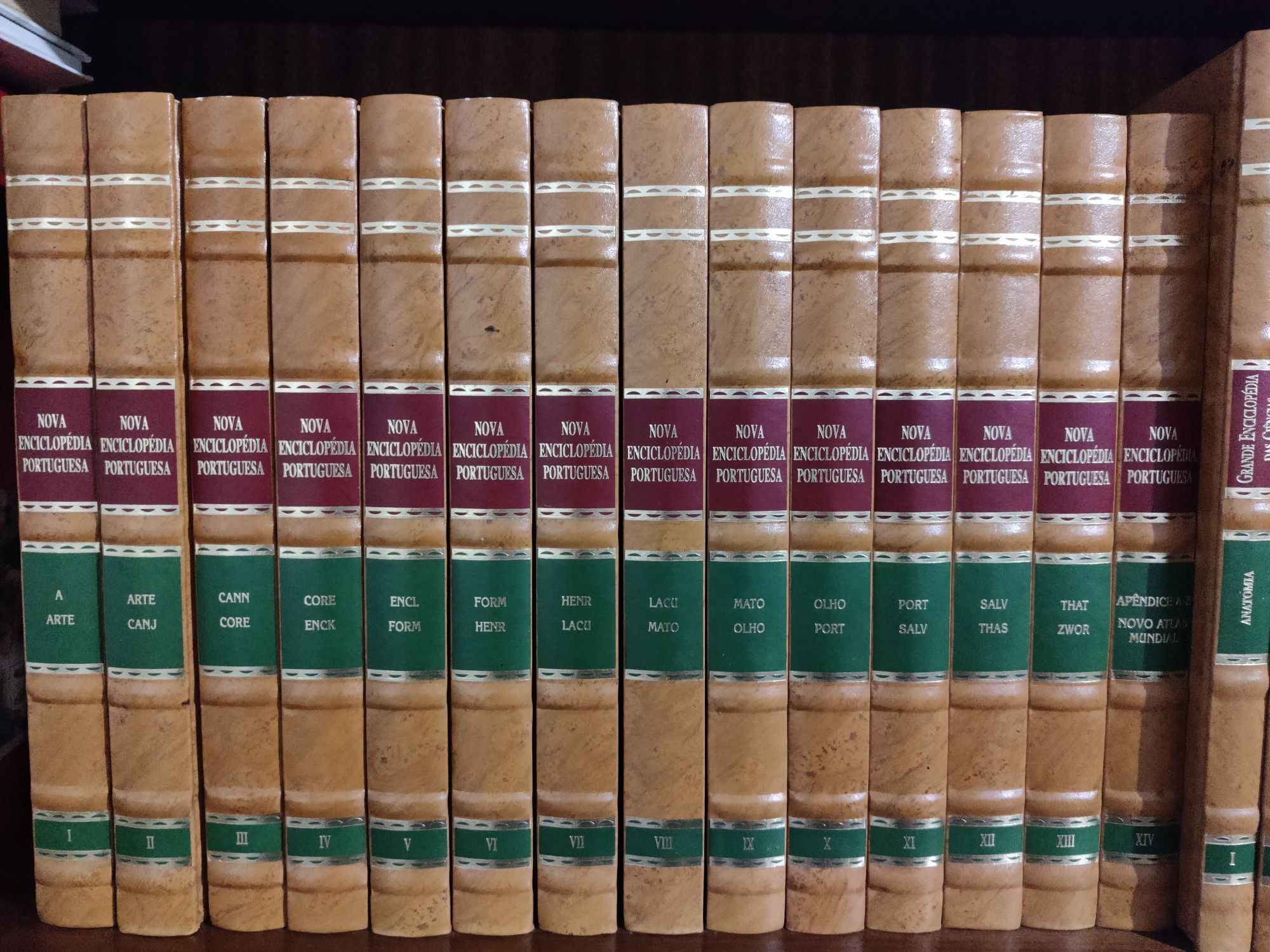 Enciclopédia - Coleção de 24 Volumes