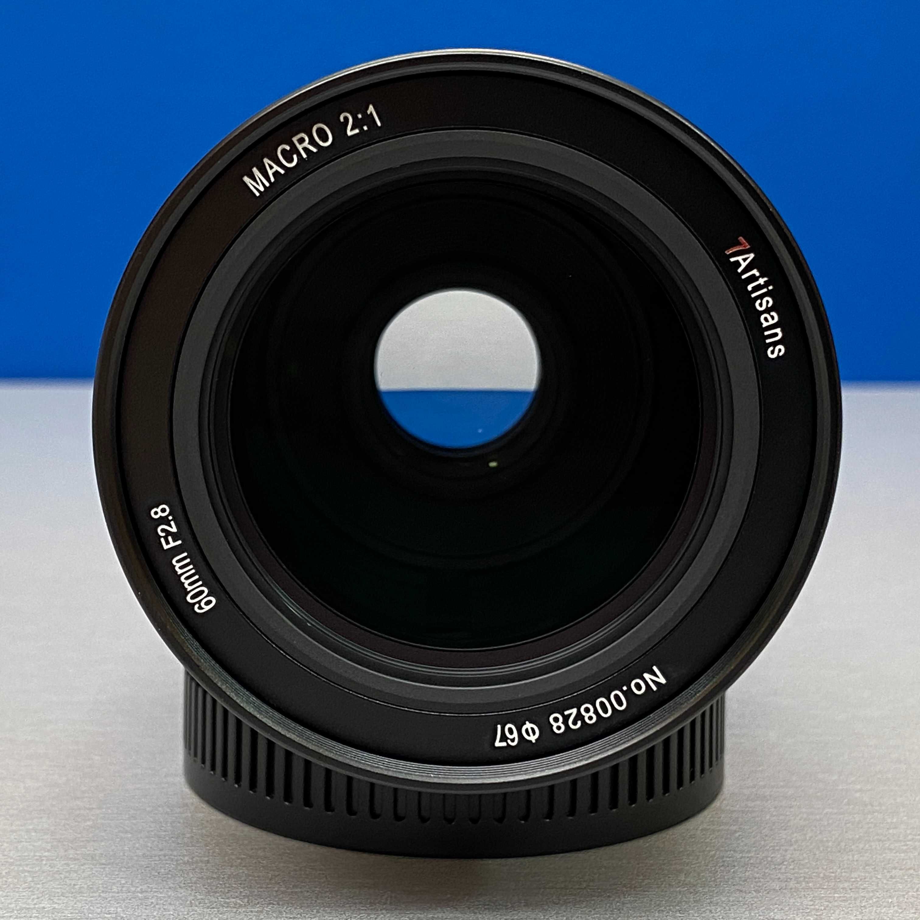 7Artisans 60mm f/2.8 Macro 2X (Canon RF) - NOVA - 3 ANOS DE GARANTIA