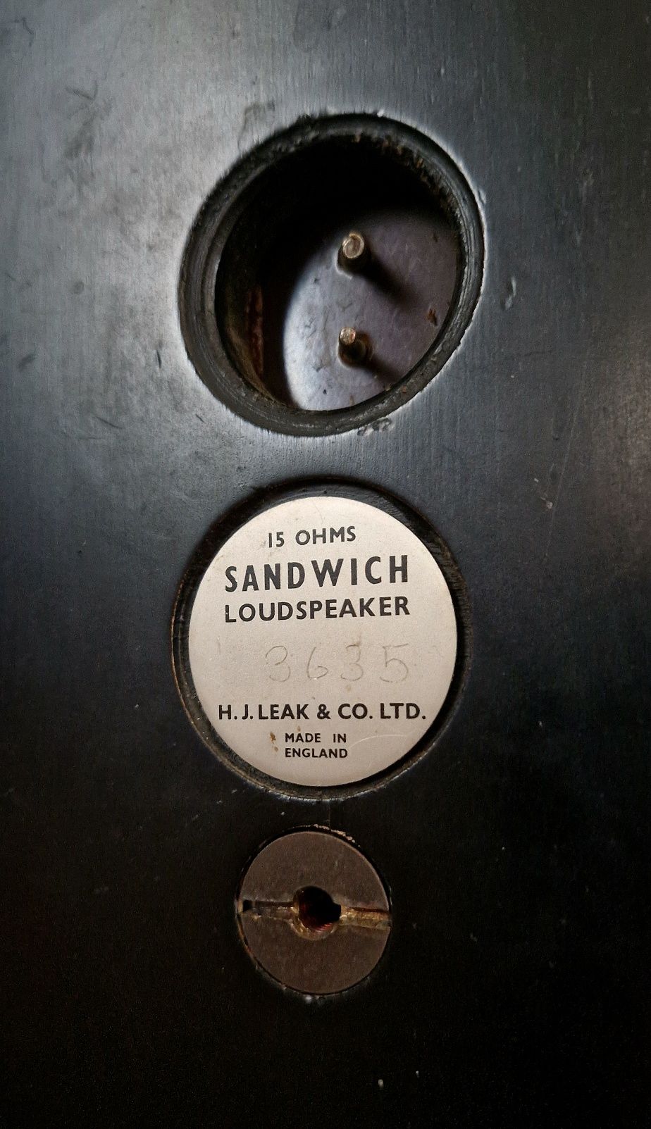Leak Sandwich 600, 15ohm 1961r