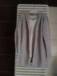 Kardigan sweter narzutka szary wzór Wero Moda L/XL