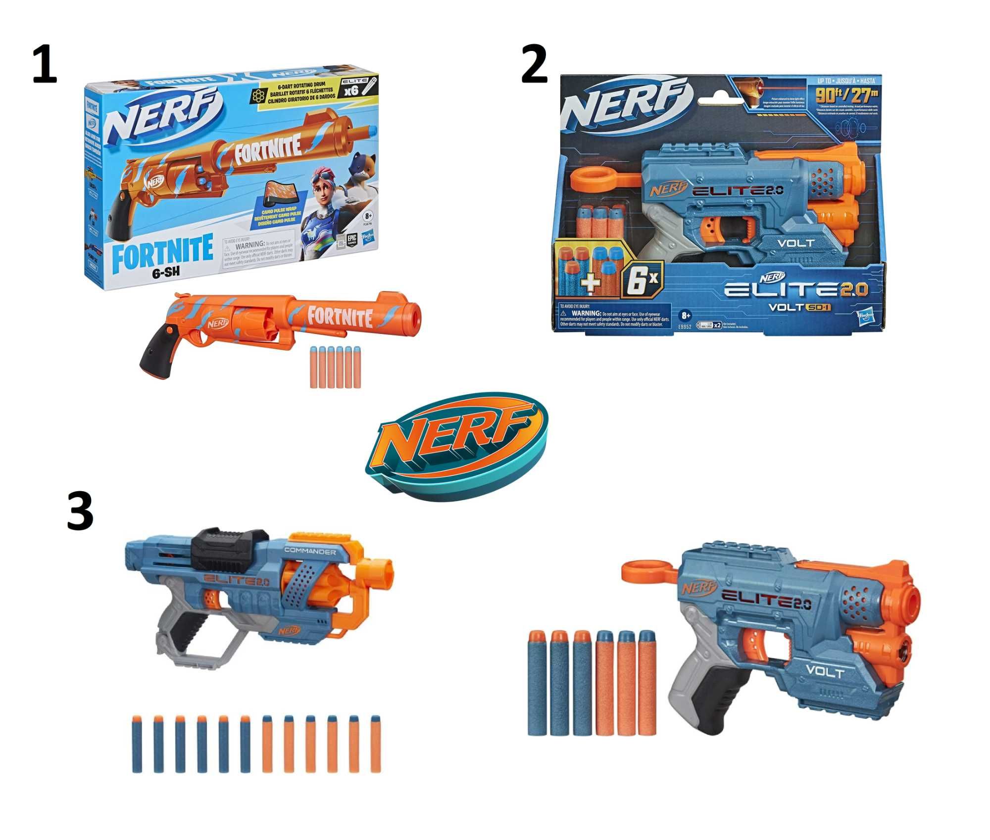 БЛАСТЕР NERF з лазерним прицілом ELITE 2.0 VOLT SD-1