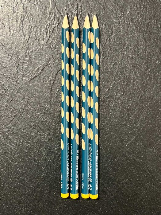 Stabilo Ołówek EasyGraph S HB dla leworęcznych 4 sztuki