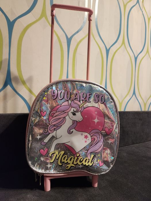 Нова з біркою Lc waikiki валіза чемодан на колесиках Единоріг