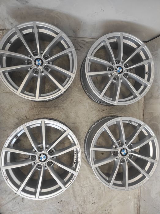 110 Felgi aluminiowe ORYGINAŁ BMW R 17 5x112 otwór 66,6 CZUJNIKI