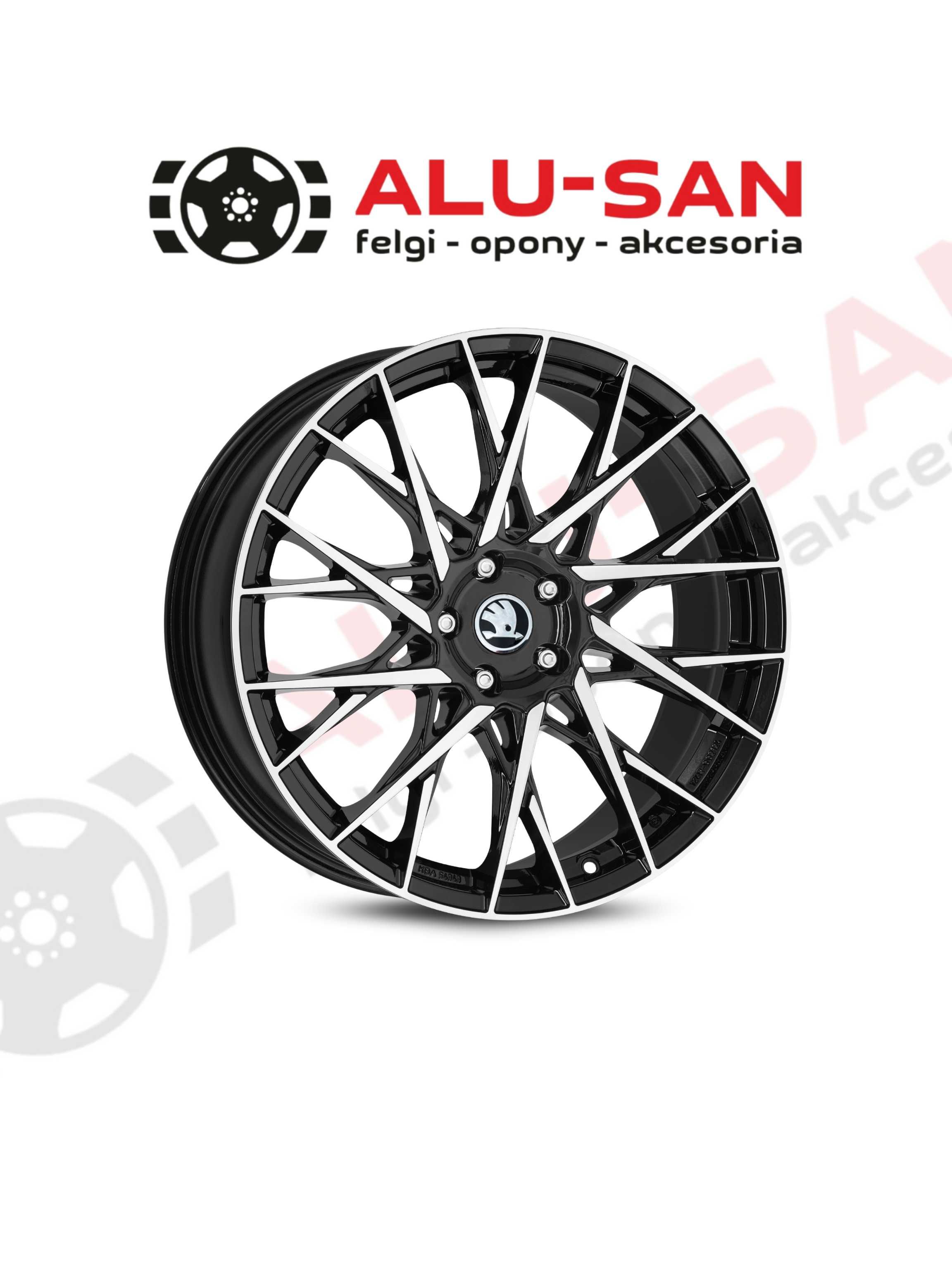 NOWE ALUFELGI 18" SKODA Karoq NU Octavia 1Z 5E NX Superb 3T - Poler